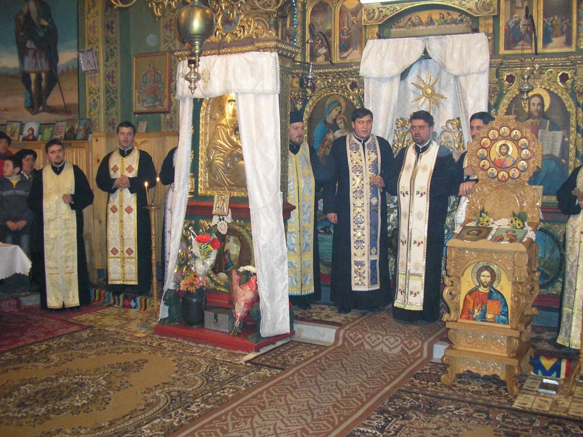 Slujbă în sobor